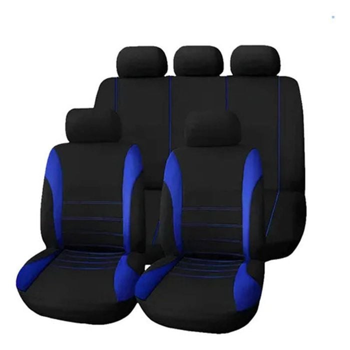 Catzon Car Seat Cover Composite Sponge Universal Fit Cars Suv-blue