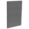 Kaboodle 450mm Smoked Grey Country 4 Drawer Panels