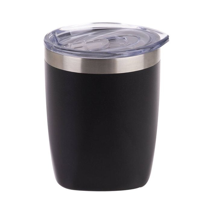 Oasis Stainless Steel Double Wall Insulated Old Fashion Tumbler 300ml Matte Onyx
