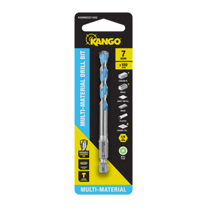 Kango 7 x 100mm 1/4" Multi-Material Drill Bit