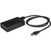 StarTech.com 4 Port USB 3.0 Hub - 1x USB-C & 3x USB-A - Mountable Metal USB Type-A Hub - 5Gbps USB 3.2 Gen 1 - Self Powered