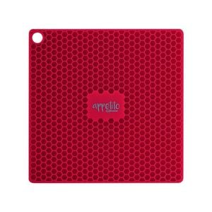 Appetito Silicone Square Trivet - Red