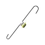 Jack 450mm Black Round Hanging Basket Hook