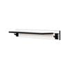 Single Floating Shelf Organising Kit 800mm White