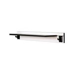 Single Floating Shelf Organising Kit 800mm White