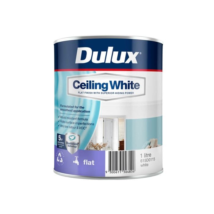 Dulux 1L White Ceiling Paint
