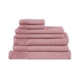 Jenny Mclean Royal Excellency 600GSM 7PC Bath Linen Set - Rosebud