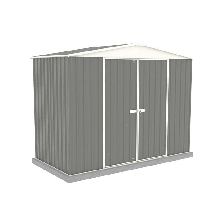 Absco Sheds 3.00mW x 1.44mD x 2.30mH Woodland Grey Double Door Highlander Garden Shed 