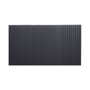 Eden 1 x 3m Charcoal PVC Balcony Screening With Capping - Charcoal