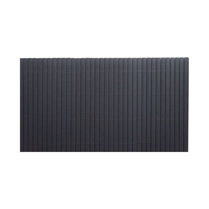 Eden 1 x 3m Charcoal PVC Balcony Screening With Capping - Charcoal