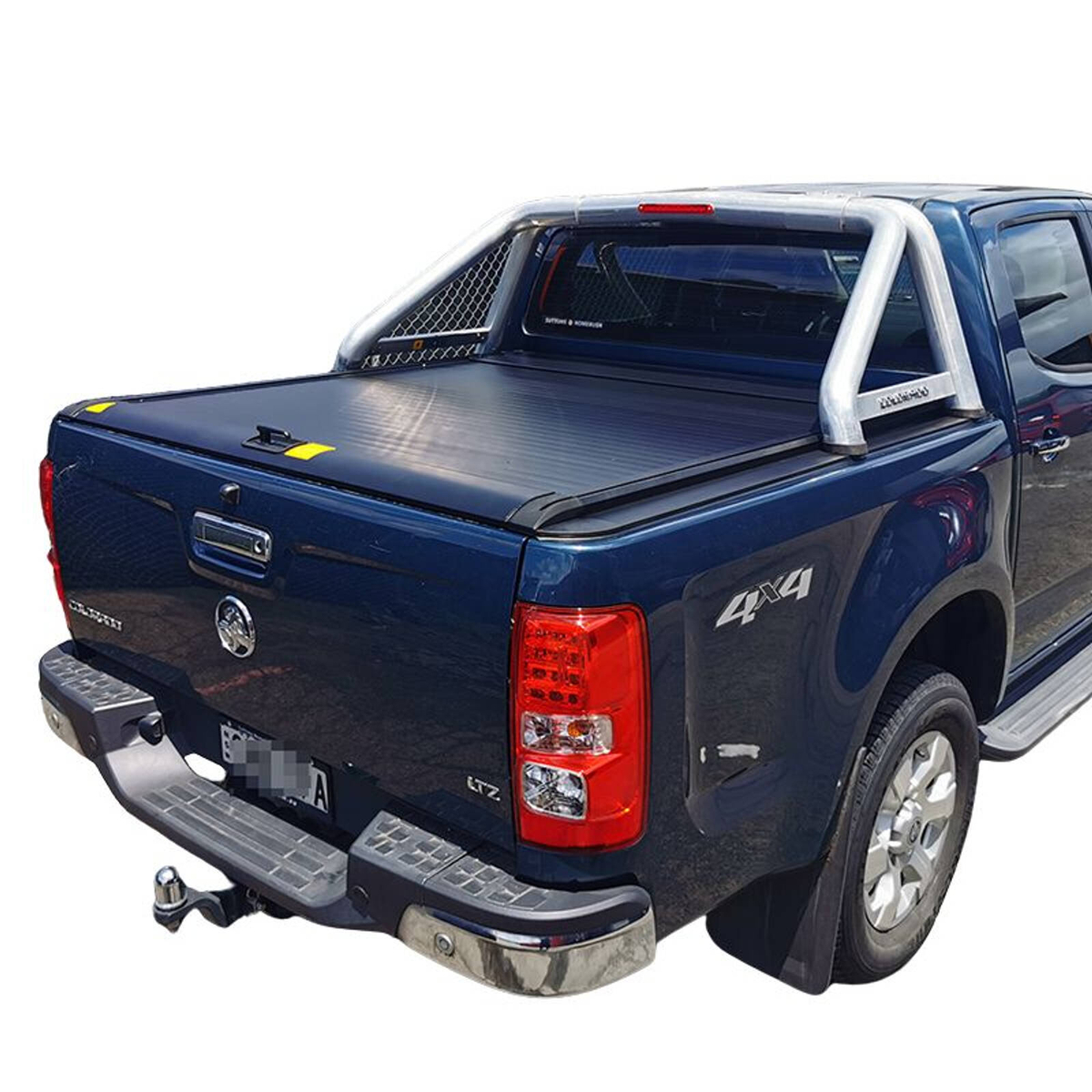 JTM Auto Retractable Roller Shutter Hard Lip with LED to Suit Holden ...