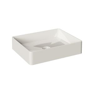 Stein 480 x 370 x 130mm White Gloss Exeter Rectangular Basin