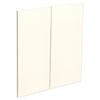 Kaboodle Antique White Modern Corner Base Cabinet Door - 2 Pack