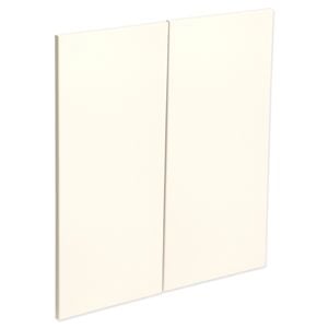 Kaboodle Antique White Modern Corner Base Cabinet Door - 2 Pack