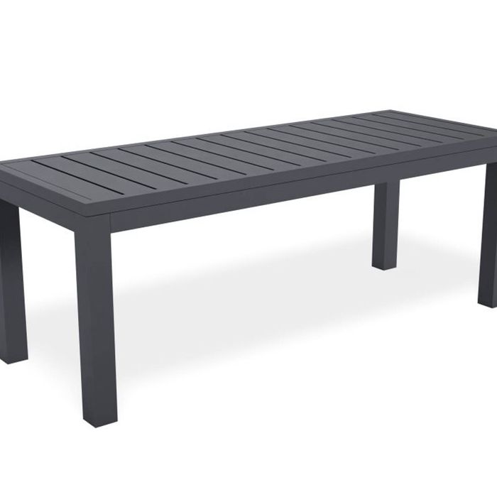 Halki Outdoor Bench Seat - 120cm - Matte Charcoal