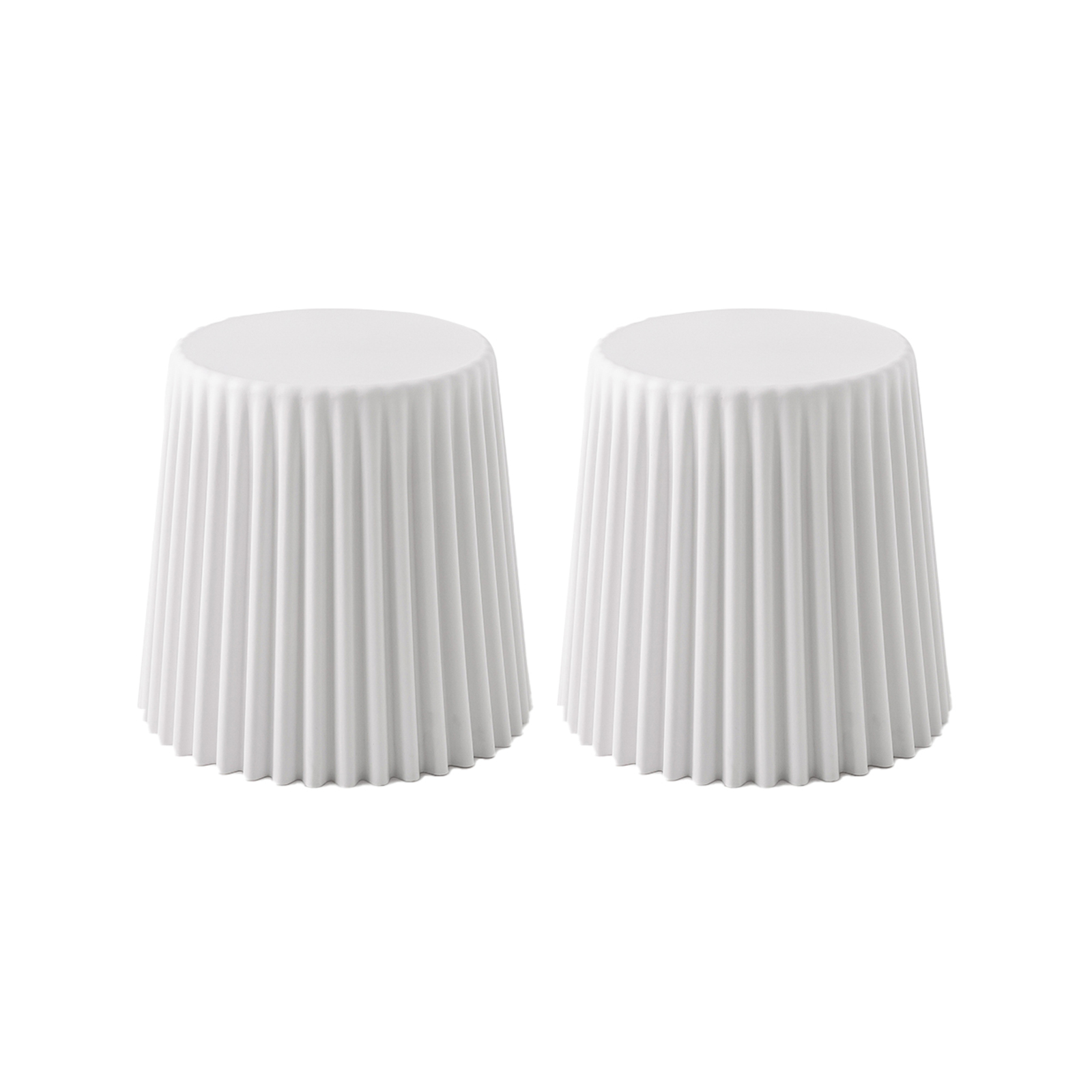 A Set of 2 Artiss Bar Stools White
