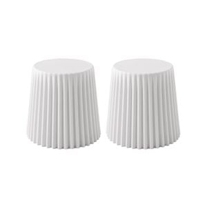 A Set of 2 Artiss Bar Stools White
