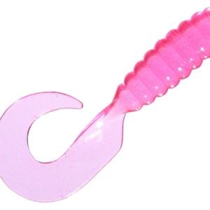 8 Pack of Zman 2.5 Inch Grubz Soft Plastic Lures -  Neon Pink