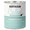 Rust-Oleum 887ml Serenity Blue Ultra Matt Chalked Paint