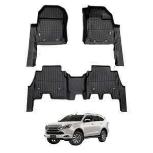 AUSGO 7D Injection Car Floor Mats for ISUZU MUX MU-X 2021-Onwards All-Weather Floor Liners