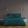 Ardor Boudoir Queen Asher 90GSM Quilt Cover Set Deap Teal