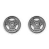 2pk Ezy Grip Standard Disc Weight Plate Home Gym Workout Exercise 5kg