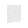 Kaboodle 600mm Macaroon V-Groove 2 Drawer Panels