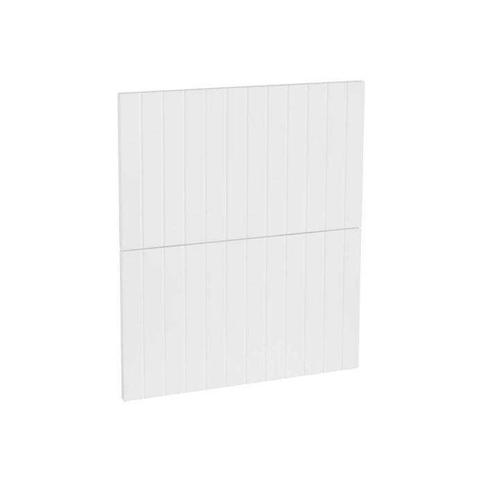 Kaboodle 600mm Macaroon V-Groove 2 Drawer Panels