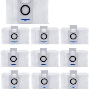 Fohoa 10pack Replacement Vacuum Cleaner Bags Compatible With Ecovacs Deebot X1 Omni