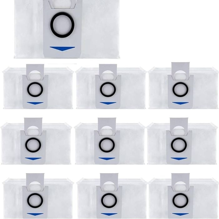 Fohoa 10pack Replacement Vacuum Cleaner Bags Compatible With Ecovacs Deebot X1 Omni