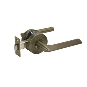 Delf Antique Brass Alicante Privacy Lever Set