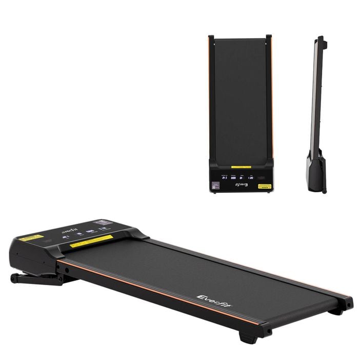 Everfit 3 in 1 Walking Pad Treadmill 20% Auto Incline Under Desk Treadmills 40cm Wide Belt