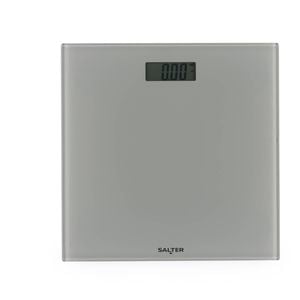 Salter Grey Electronic Glass Bathroom Scale