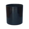 Northcote Pottery 15cm Black Ava Cylinder Pot - 150mm