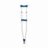 Premium Underarm Crutches Pair - Lightweight & Adjustable Support - Youth