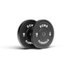 Sumo Strength 15kg Black Rubber Bumper Plate (pair)