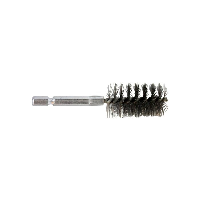 Josco 25mm 1 / 4" Hex Wire Tube Brush