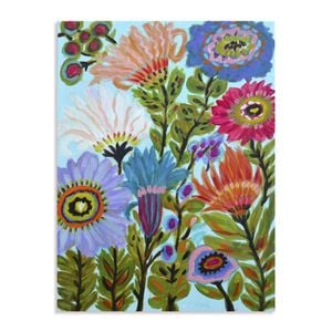 Artey | Secret Garden Floral IV - Stretched Canvas - Stretched Canvas - 112 x 150cm
