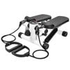 Mini Stepper Machine with Resistance Bands and LCD Monitor for Full Body Workout