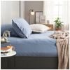 Renee Taylor Comfort T’s Organic Jersey Fitted & Pillowcase Ink King