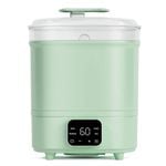 Advwin Baby Bottle Sterilizer and Dryer, Auto-Dry & 24H Fresh Storage Green