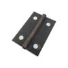 Zenith 40mm Florentine Bronze Fixed Pin Narrow Butt Hinge
