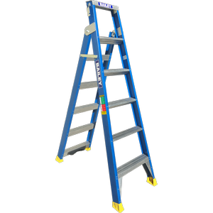 Bailey 1.8m 150kg Pole Support Ladder Dual Fibreglass