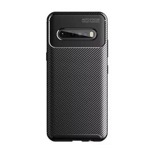 Slim Carbon Fiber TPU Soft Slim Case - For Samsung Galaxy S9 (Black)