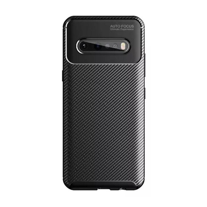Slim Carbon Fiber TPU Soft Slim Case - For Samsung Galaxy S9 (Black)