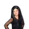 Rubies Witch Long Wig Fake Hair Kids/Children Costume Party Head Accessory Black