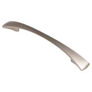Kaboodle 128mm Brushed Nickel Vela Kitchen Handle