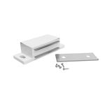 Handee White Heavy Duty Magnetic Cupboard Door Catch