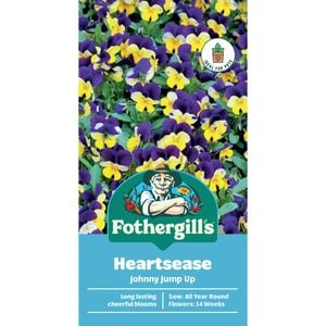Fothergill's Heartease Johnny Jump Up Flower Seeds