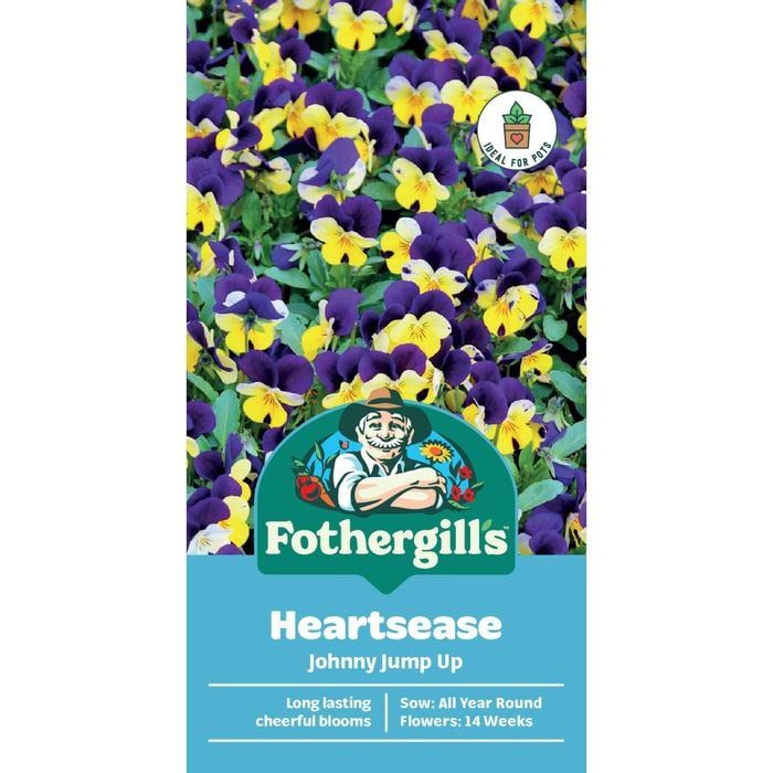 Fothergill's Heartease Johnny Jump Up Flower Seeds